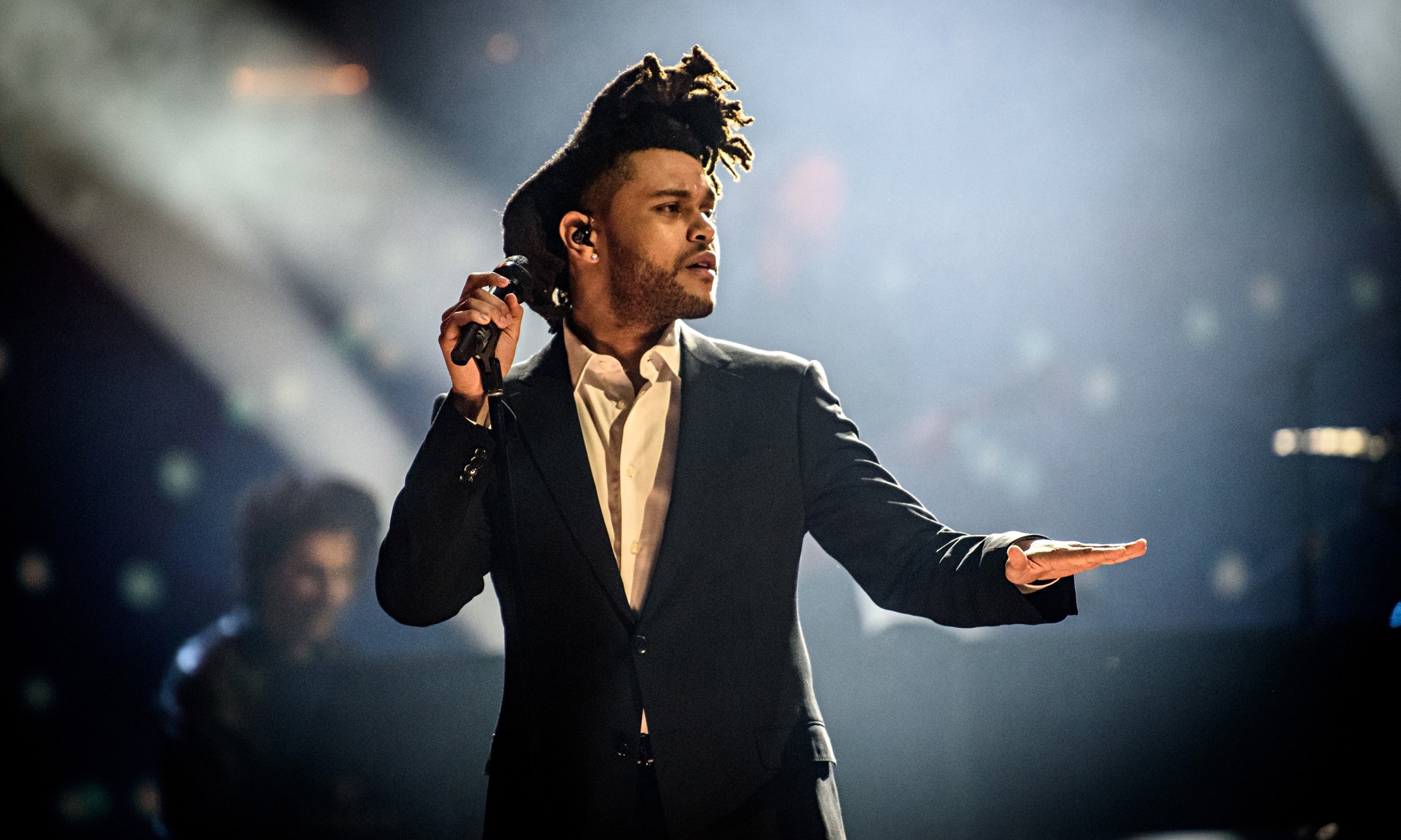 The Weeknd at the Juno Awards in Canada this year