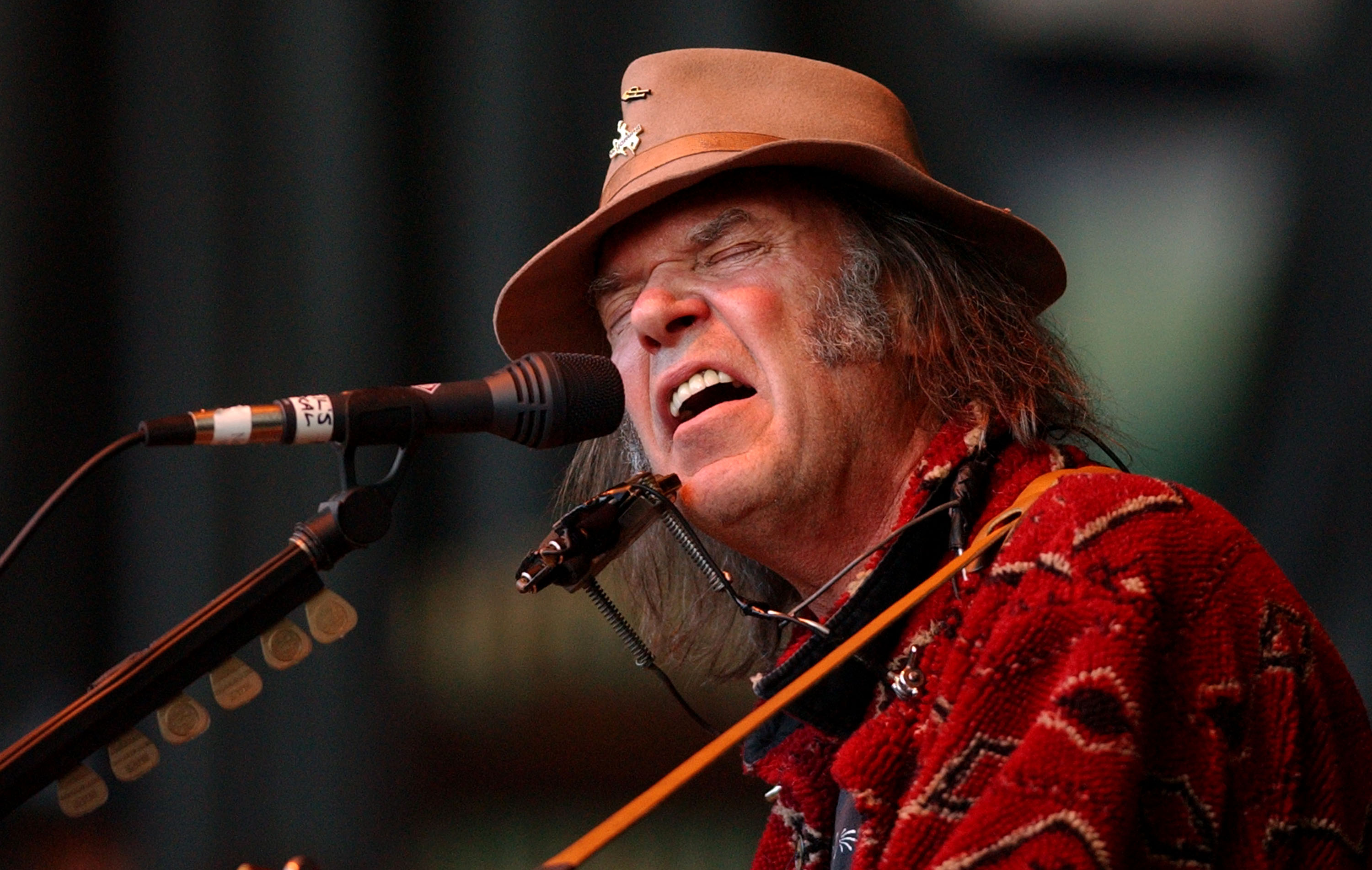 Neil Young At The 16th Annual Bridge School benefit concert