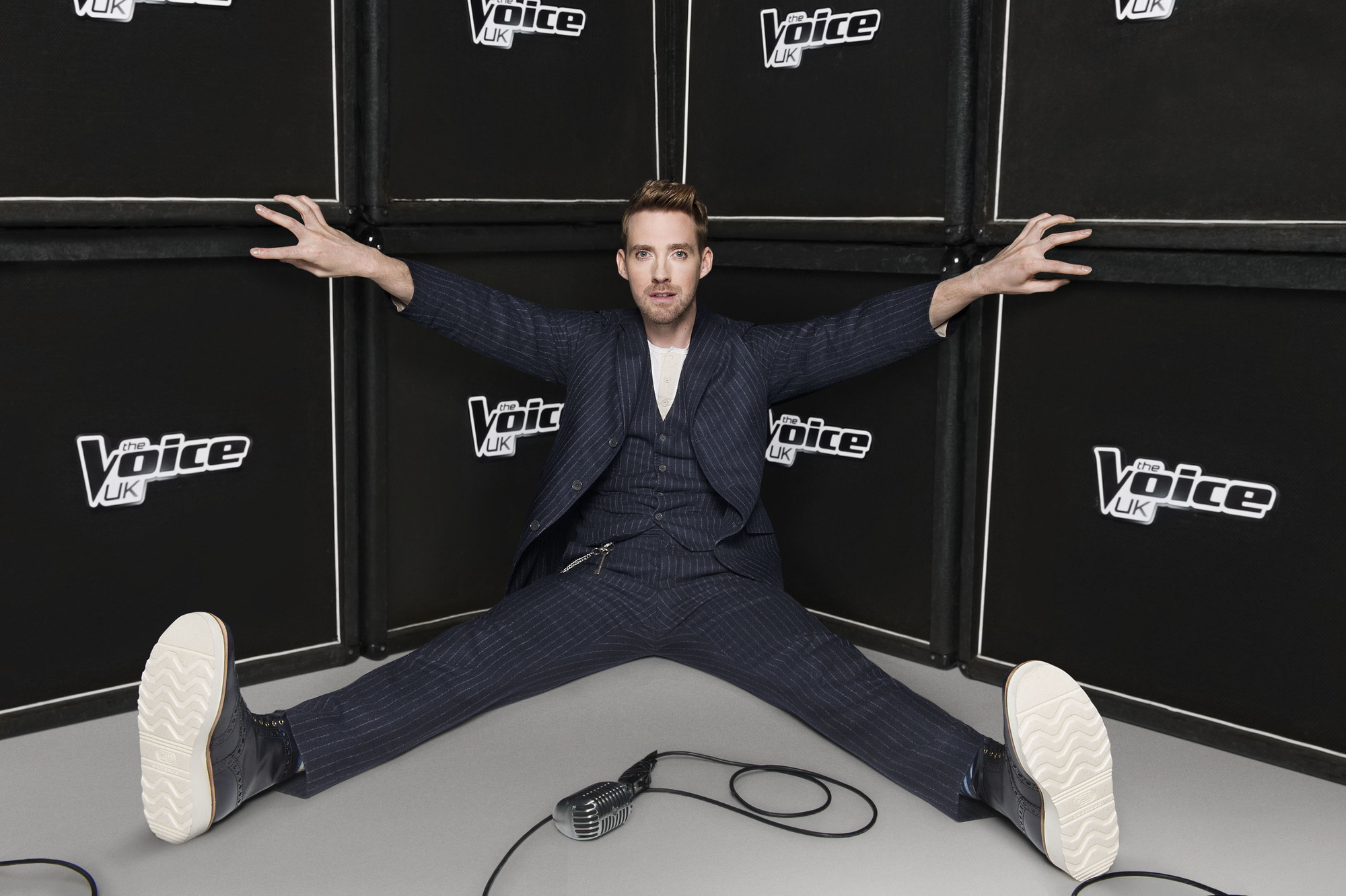 Programme Name: The Voice - TX: n/a - Episode: n/a (No. n/a) - Embargoed for publication until: 06/01/2014 - Picture Shows: Ricky Wilson - (C) Wall to Wall - Photographer: Ray Burmiston