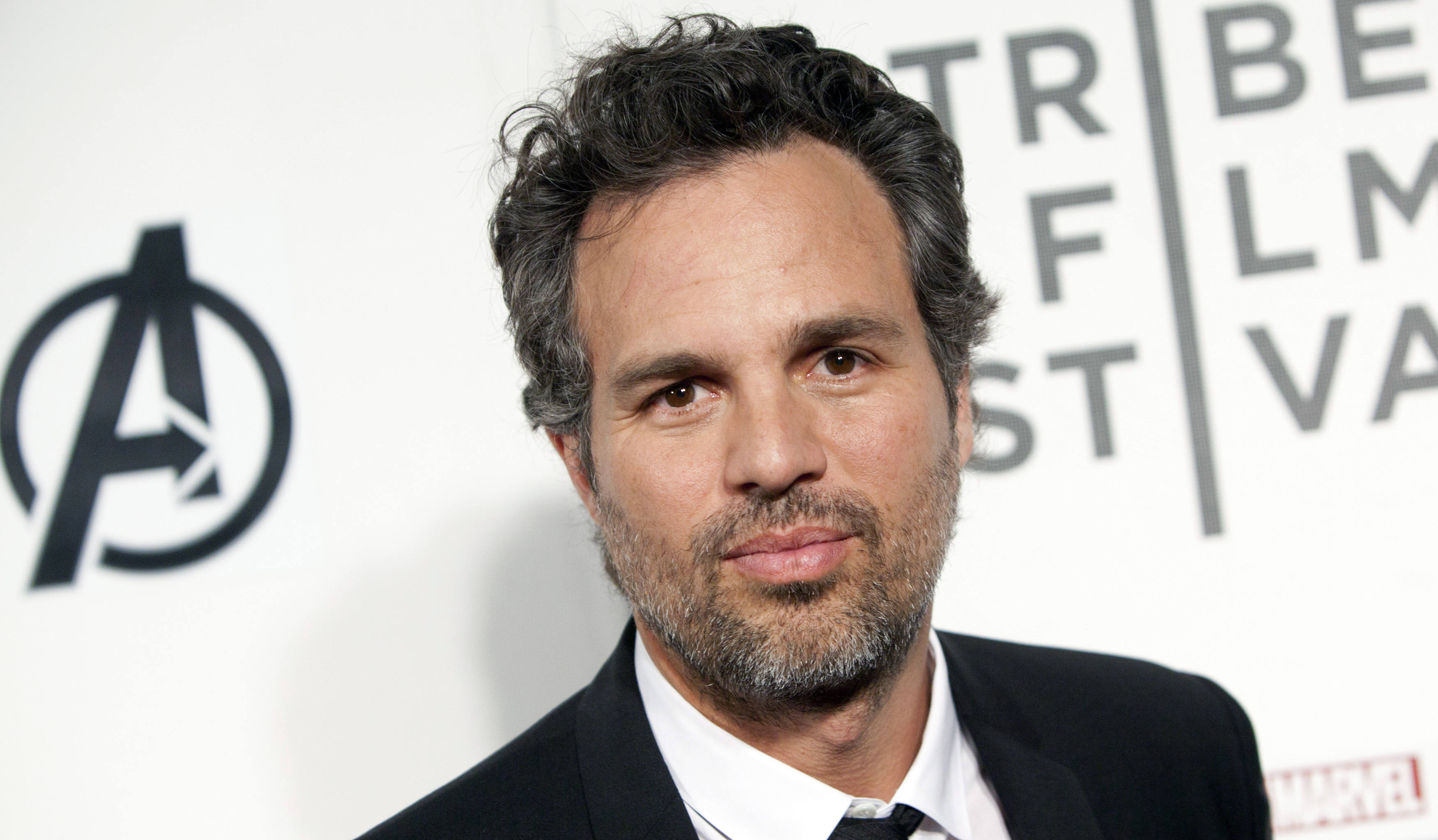 Actor Mark Ruffalo arrives at the screening of the film "Marvel's The Avengers" for the closing night of the 2012 Tribeca Film Festival in New York