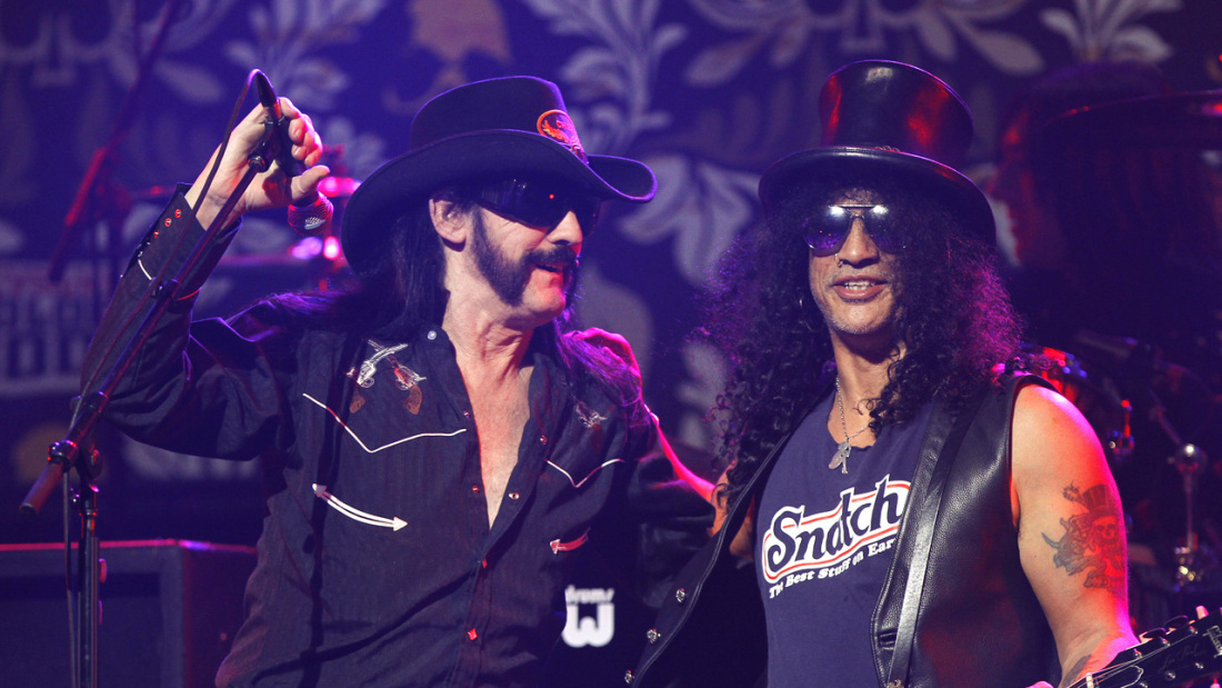 Kilmister and Slash perform at the 2nd annual Golden Gods awards in Los Angeles